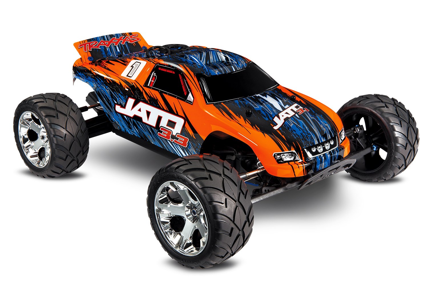 Радиоуправляемая машинка с ДВС TRAXXAS Jato 3.3 1/10 2WD TSM Купить с  доставкой